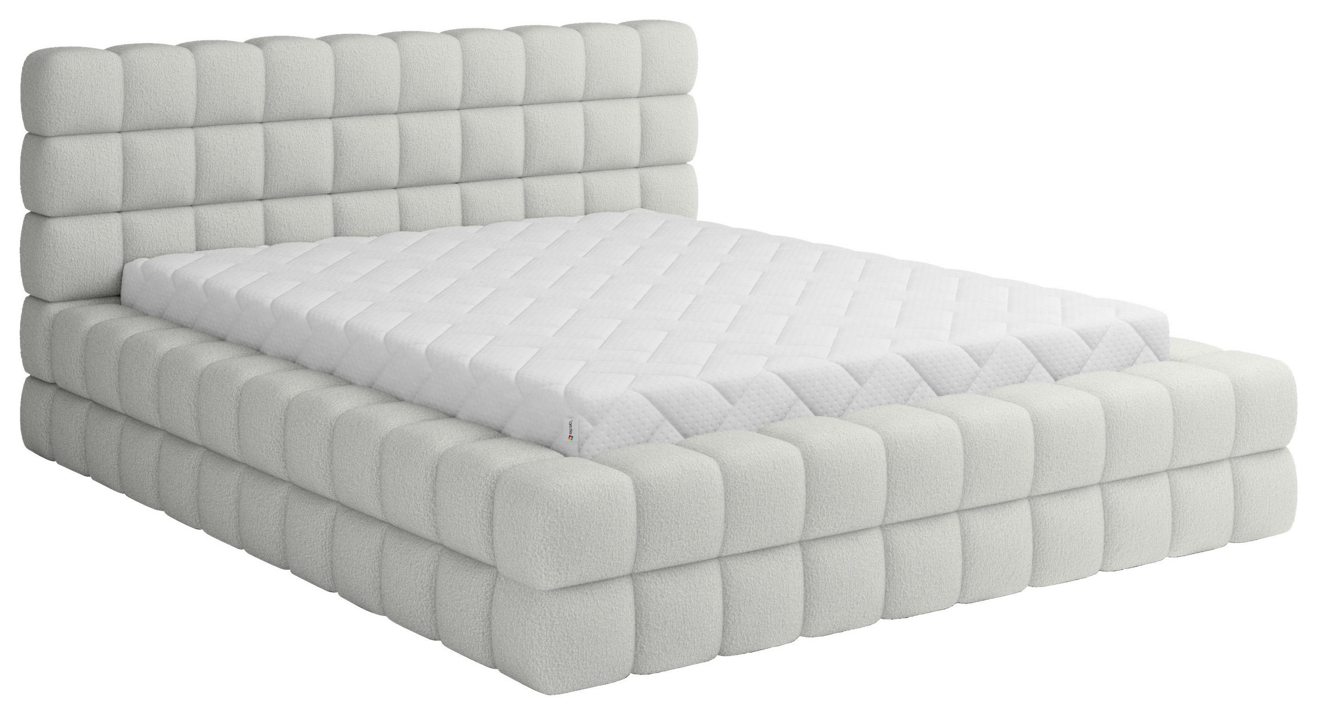 Thumbnail - Mid.you Polsterbett, Creme, Holz, 180x200 cm, Bettkasten, gepolstertes Kopfteil, Schlafzimmer, Betten, Polsterbetten