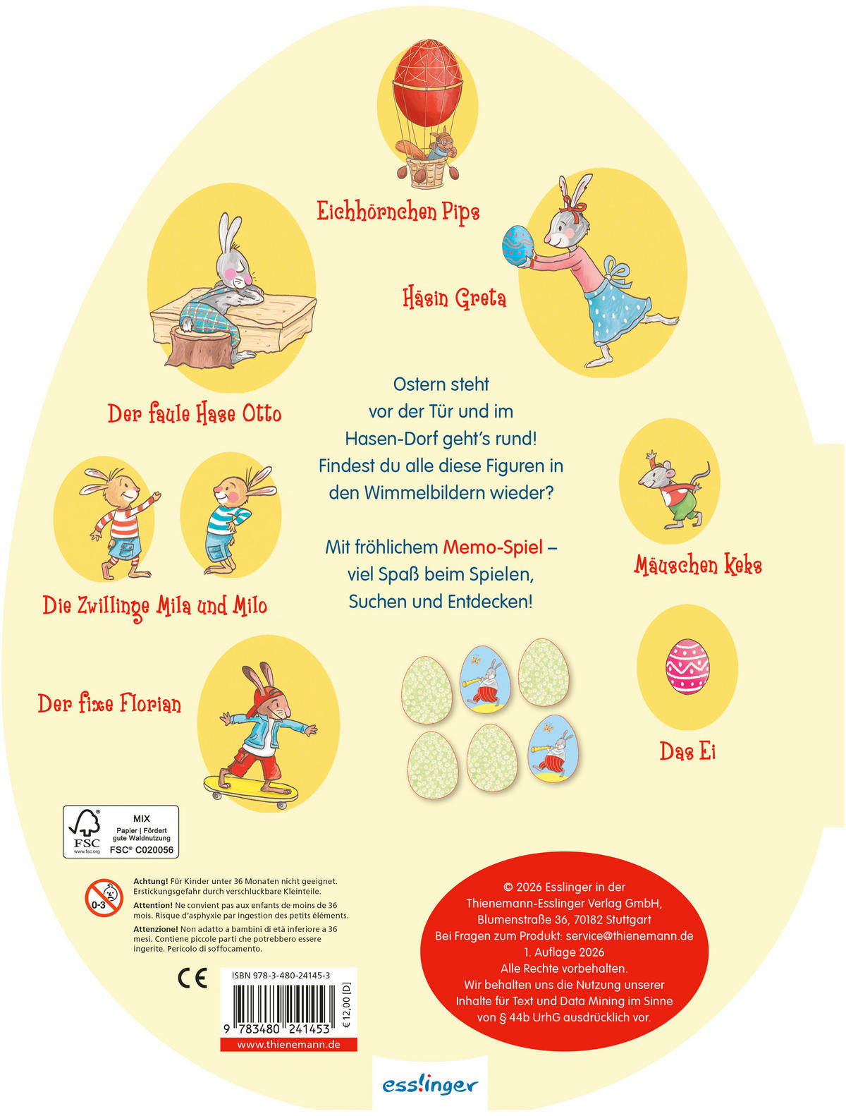 BUCH  - Multicolor, Basics, Papier (22/28,8/1cm)