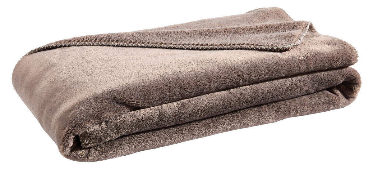 ODEJA  SOFTY  140/190 cm       rjava  - rjava, Basics, tekstil (140/190cm) - Zoeppritz