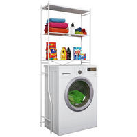 WASCHMASCHINENSCHRANK 67,5/160/25 cm  in Weiss  - Weiss, Modern, Metall (67,5/160/25cm) - MID.YOU