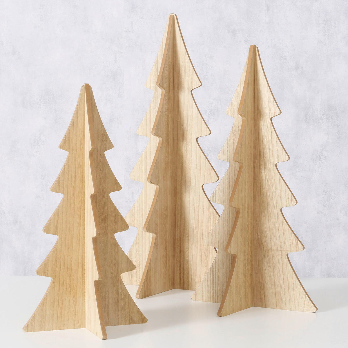 DEKOWEIHNACHTSBAUM Naturfarben  - Naturfarben, Basics, Holz/Holzwerkstoff (37/70cm)