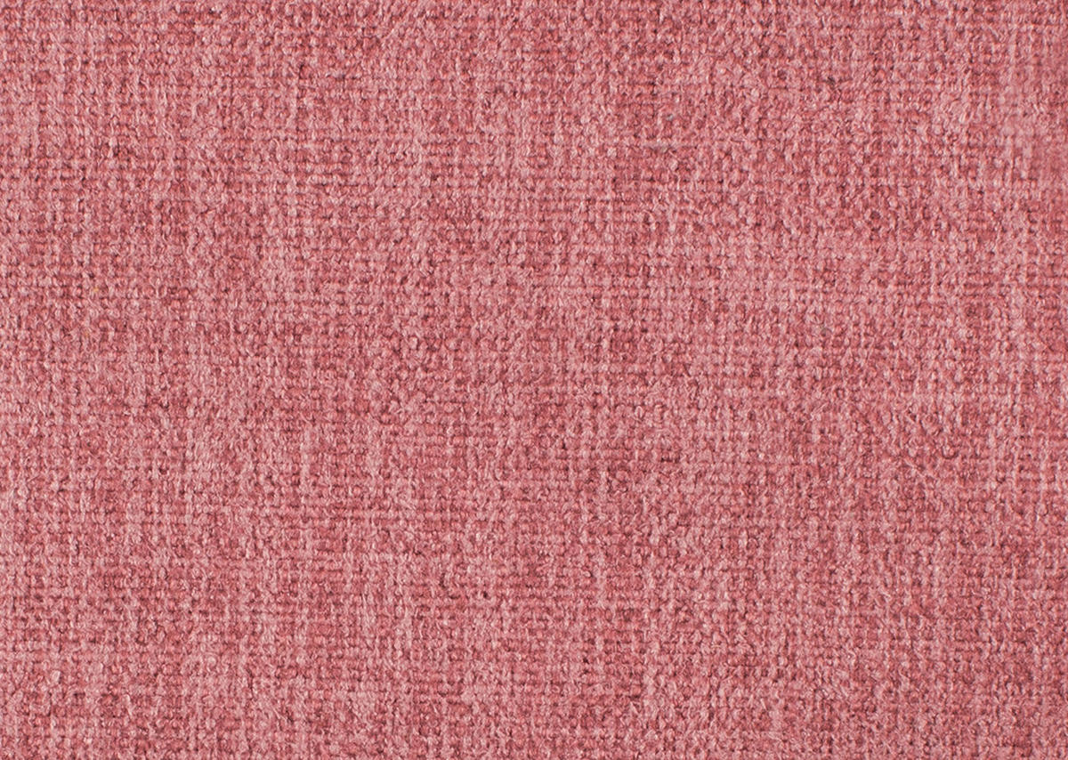 ECKSOFA in Flachgewebe, Leinenoptik Rosa  - Schwarz/Rosa, Design, Textil/Metall (242/170cm) - Xora