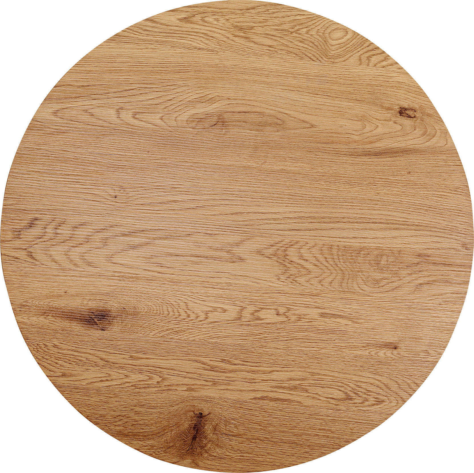 TISCHPLATTE - Eichefarben, Basics, Holzwerkstoff (110/1,8/110cm) - Kare-Design