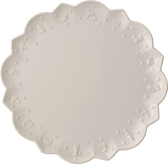 KROŽNIK - bela, Design, keramika (35cm) - Villeroy & Boch