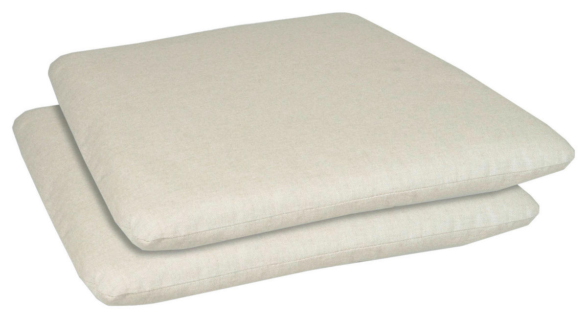 GARTENSITZKISSENSET  - Naturfarben, Basics, Textil (47/5/48cm)
