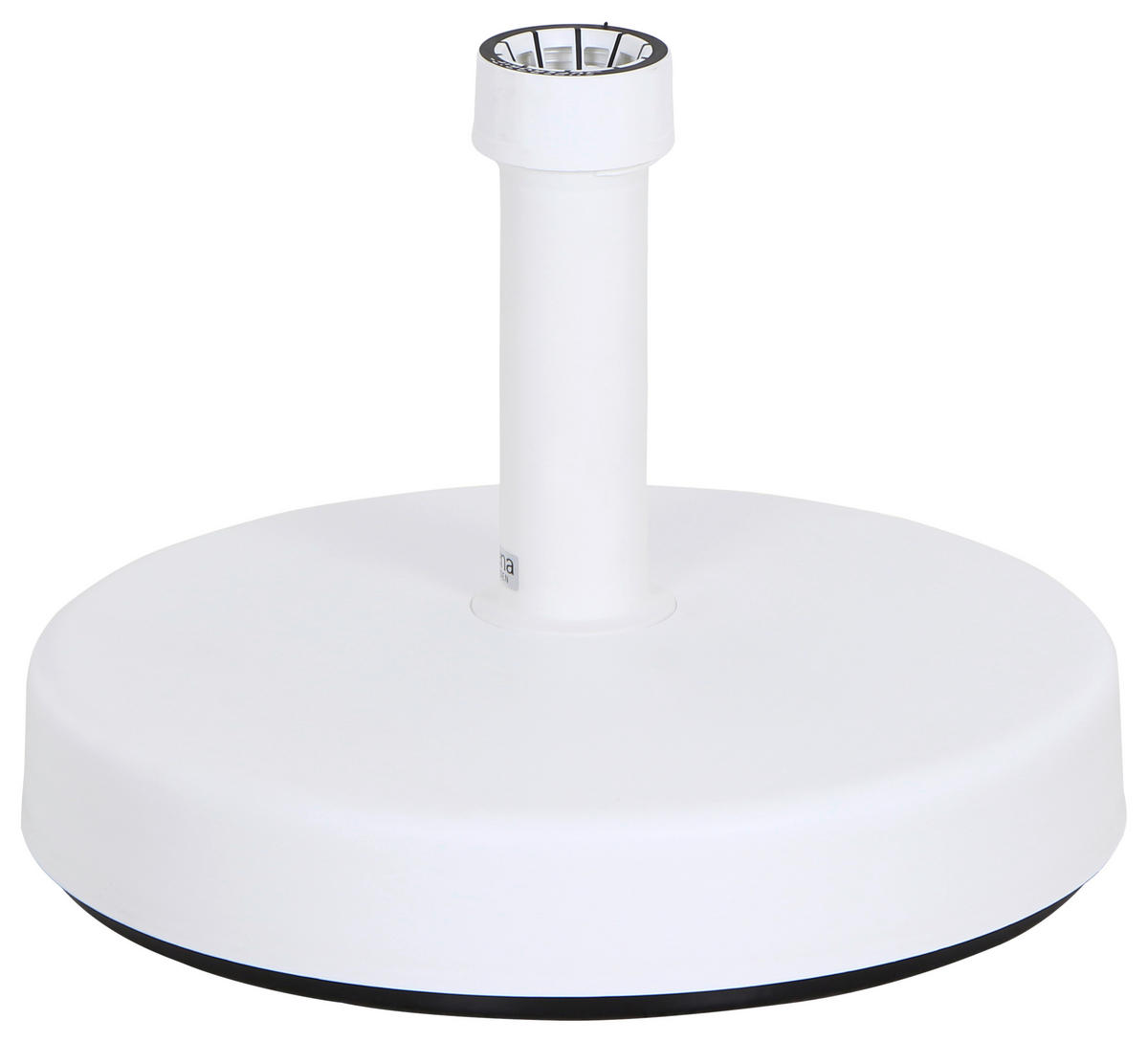 SONNENSCHIRMSTÄNDER Weiß  - Weiß, KONVENTIONELL, Kunststoff (46/11/46cm) - Siena Garden