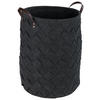 WÄSCHESACK - Schwarz, Basics, Kunststoff (40/60cm) - Wenko