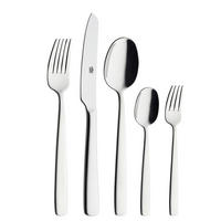 BESTECKSET BESTECK PREMIUM 60-teilig Edelstahl  für 12 Personen  - Edelstahlfarben, Basics, Metall - GSW