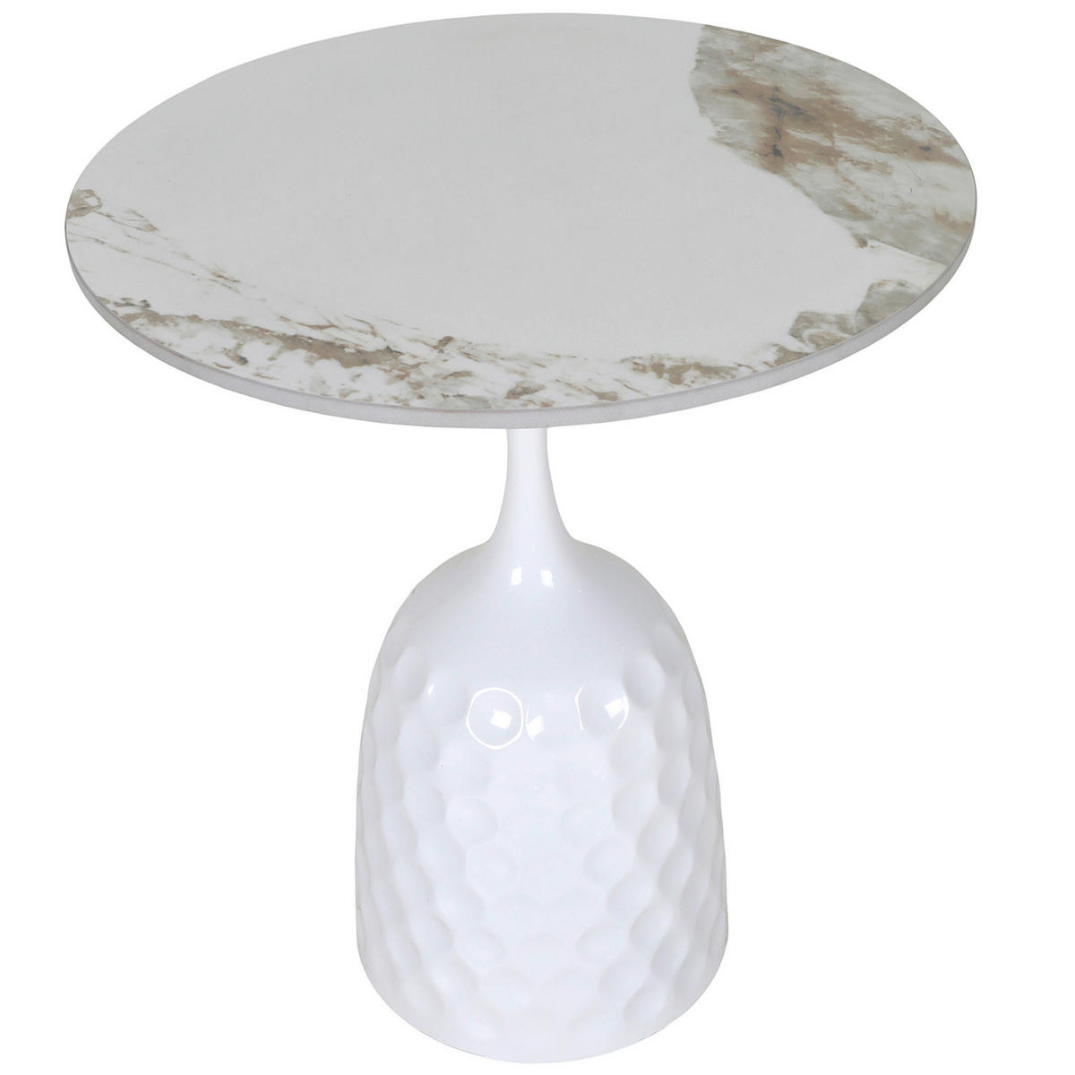 SOFFBORD i keramik 50/60 cm  - vit, Design, metall/keramik (50/60cm) - Belluti