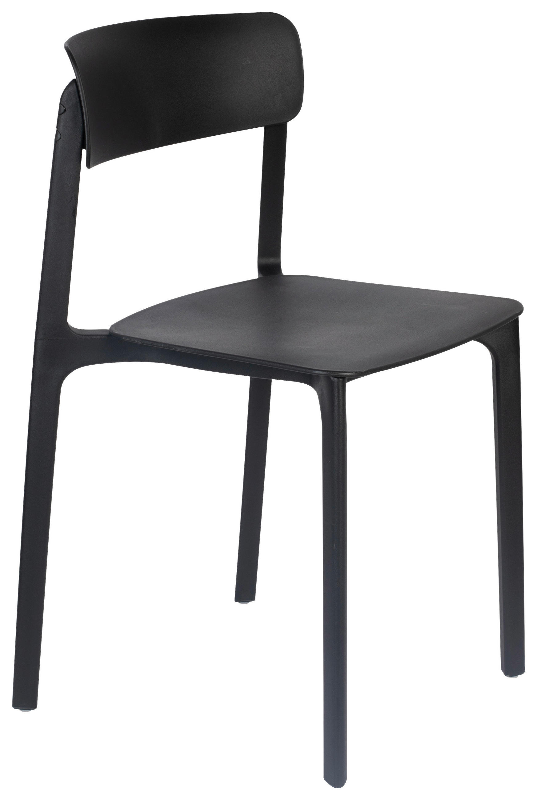 STUHL - Schwarz, Design, Kunststoff (48/79/47cm) - Ambia Home