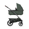 KINDERWAGENSET Geo3 Mono  - Dunkelgrün/Grau, Basics, Textil/Metall (60/92-113/77-105cm) - Joolz