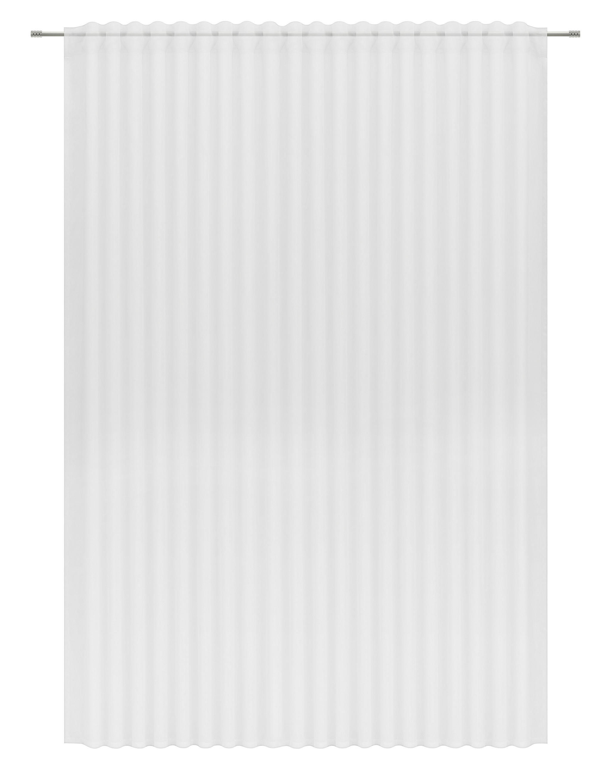 FERTIGSTORE  halbtransparent   300/245 cm  - Weiß, Basics, Textil (300/245cm) - Esposa