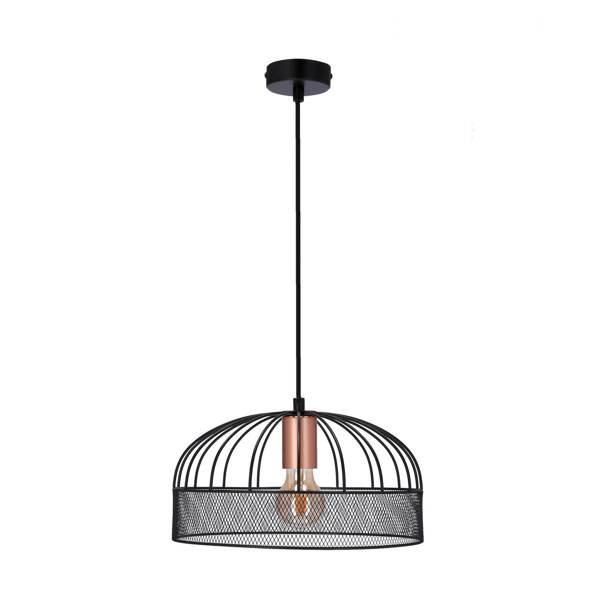 HÄNGLAMPA 30/30/100 cm  - svart, Basics, metall (30/30/100cm)