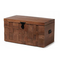 TRUHE - Naturfarben, Design, Holz (80/41/40cm) - Livetastic