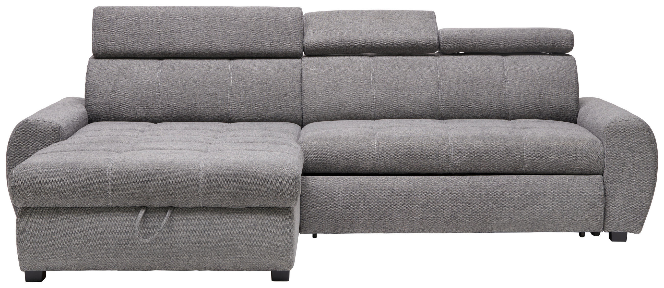 COLTAR EXTENSIBIL textil gri - alb/negru, Design, plastic/textil (173/276cm) - Stylife