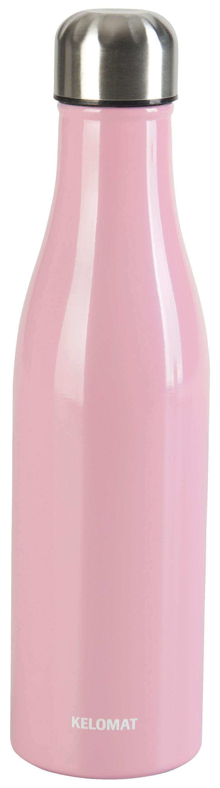 ISOLIERFLASCHE 0.5 l  - Rosa, KONVENTIONELL, Metall (0,5cm) - Kelomat