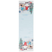 ÚZKY OBRUS, 40/140 cm, viacfarebná - viacfarebná, Konventionell, textil (40/140cm) - X-Mas