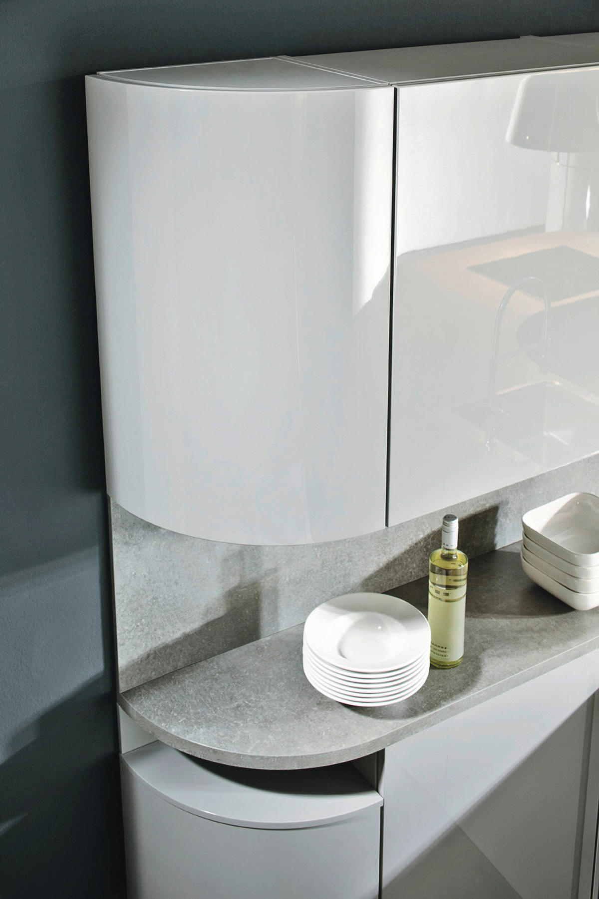 EINBAUKÜCHE   - Design, Holzwerkstoff - Novel