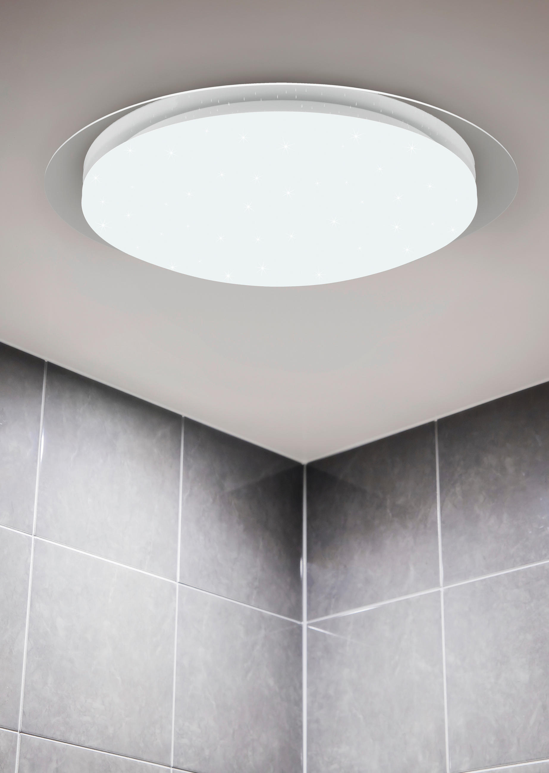LED-DECKENLEUCHTE 48/10,2 cm   - Weiß, Basics, Kunststoff (48/10,2cm) - Trio Leuchten