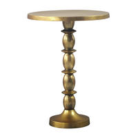 KISASZTAL fém 40/40/56 cm   - aranyszínű, Design, fém (40/40/56cm) - Livetastic