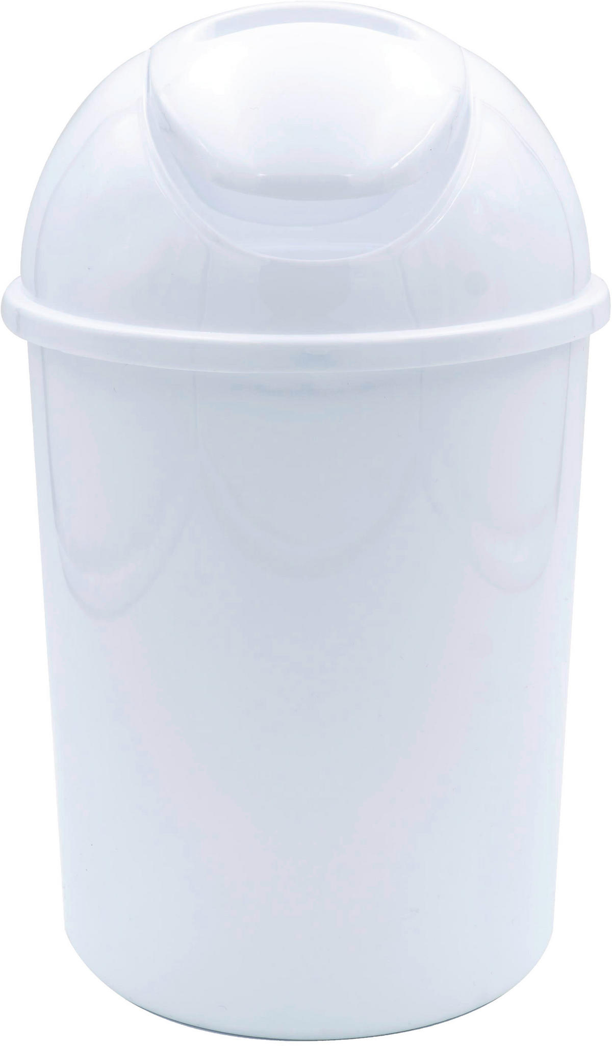 ABFALLEIMER 5 l  Kunststoff  - Weiß, Basics, Kunststoff (19/31/19cm) - Sadena