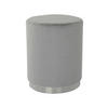 HOCKER Hellgrau  - Hellgrau, MODERN, Kunststoff (36/44/36cm) - Kayoom