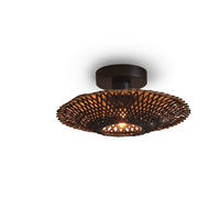 DECKENLEUCHTE GOOD&MOJO  30/8 cm   - Schwarz, Trend (30/8cm) - Good & Mojo