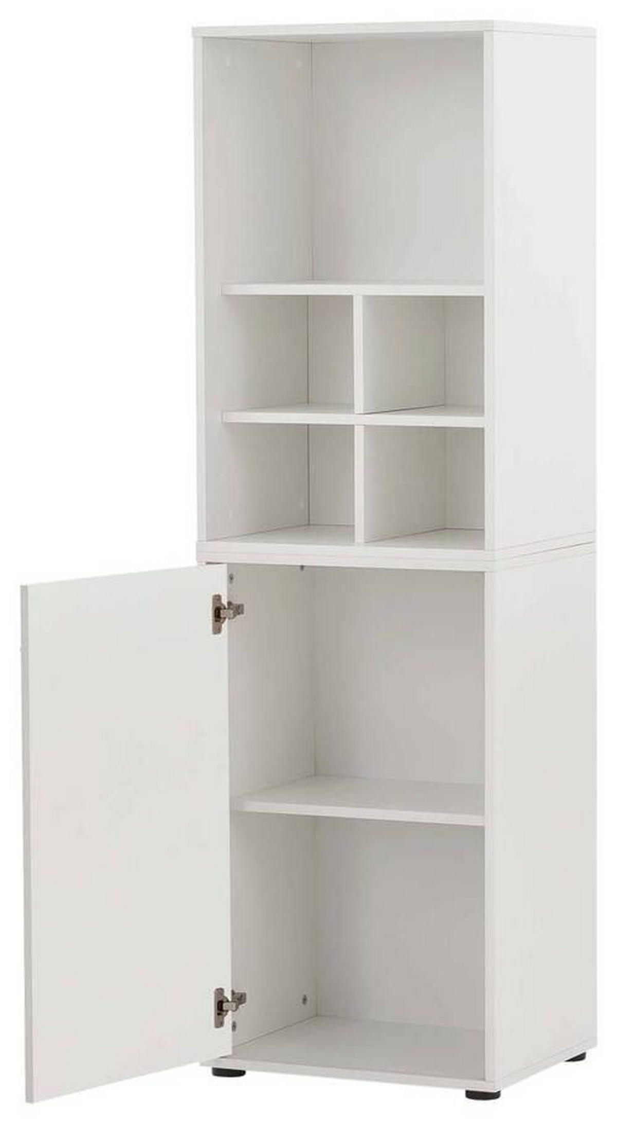 AKTENSCHRANK 50,9/165,2/41 cm  - Weiß, MODERN, Holzwerkstoff (50,9/165,2/41cm) - MID.YOU