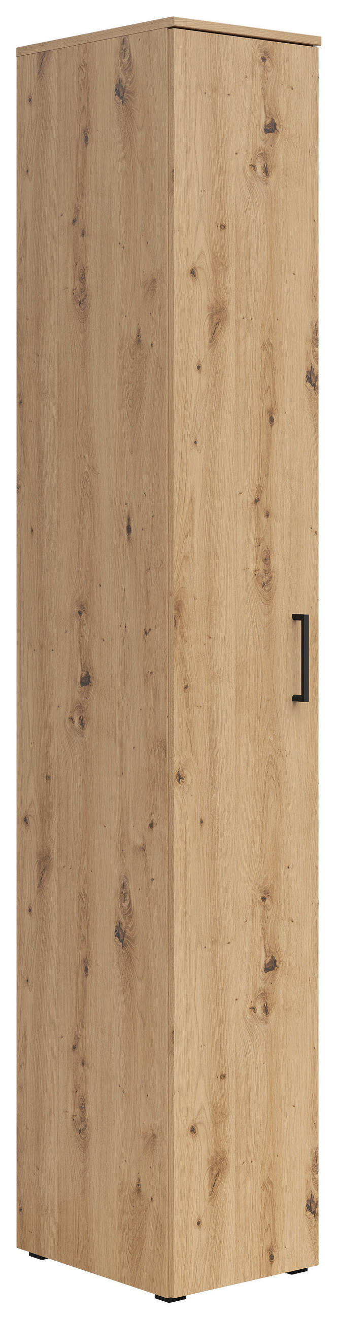 VIACÚČELOVÁ SKRIŇA, dub artisan, 30/195/40 cm - čierna/antracitová, Modern, kompozitné drevo/plast (30/195/40cm) - Carryhome