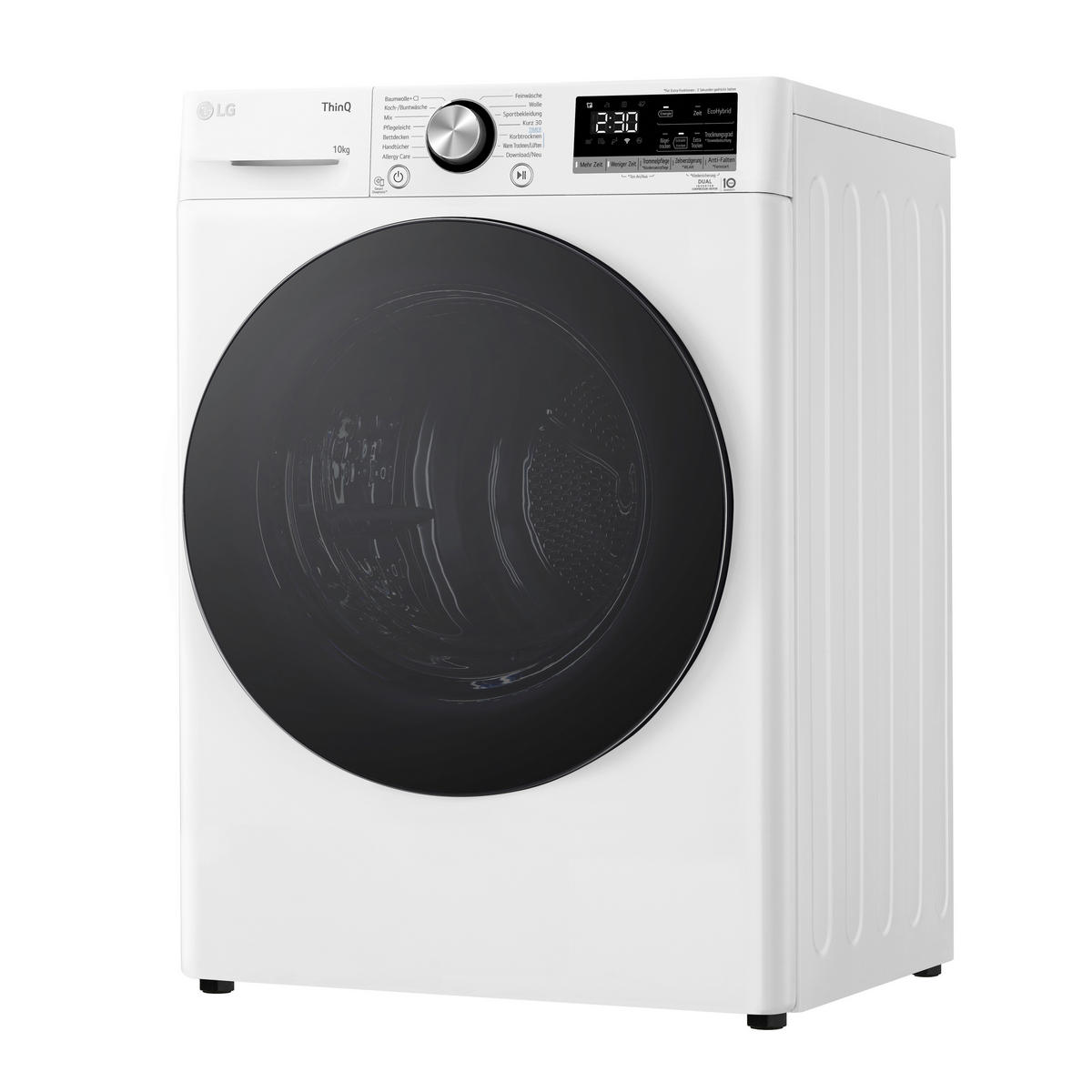 WÄRMEPUMPENTROCKNER V9AYXT  - Weiß, Basics, Metall (60/85/66cm) - LG