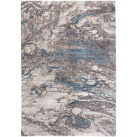 LÄUFER 80/250 cm Bestseller You Blau, Grau, Weiß  - Blau/Weiß, Design, Textil (80/250cm) - Dieter Knoll
