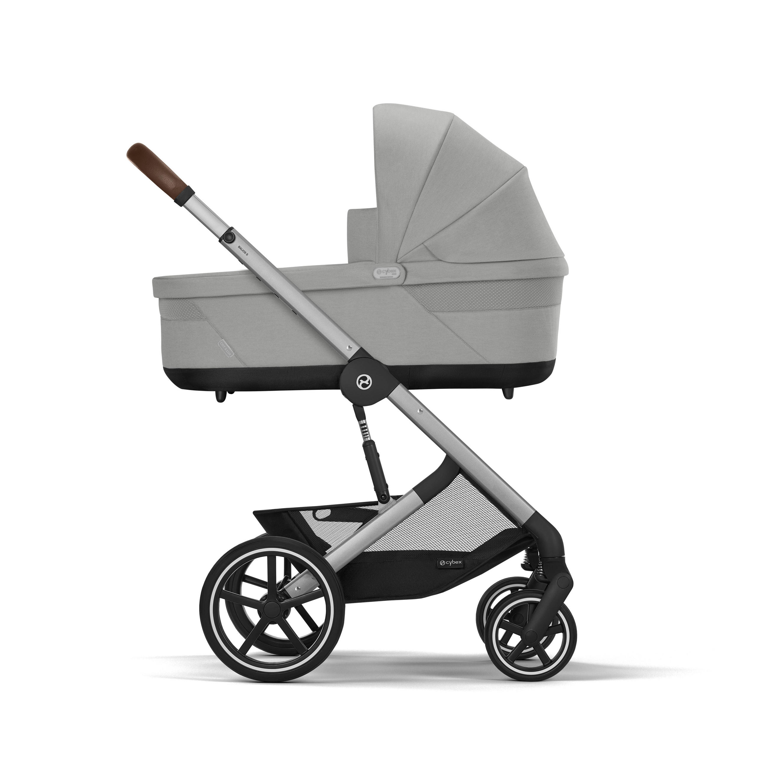 SET DJEČJIH KOLICA  70000531 BALIOS S LUX Stone Grey  - svijetlo siva, Basics, metal/plastika (87/60/108cm) - cybex GOLD