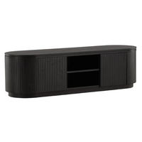 TV-BÄNK 160/45/48 cm  - svart, Design, trämaterial (160/45/48cm) - Niels Andersson