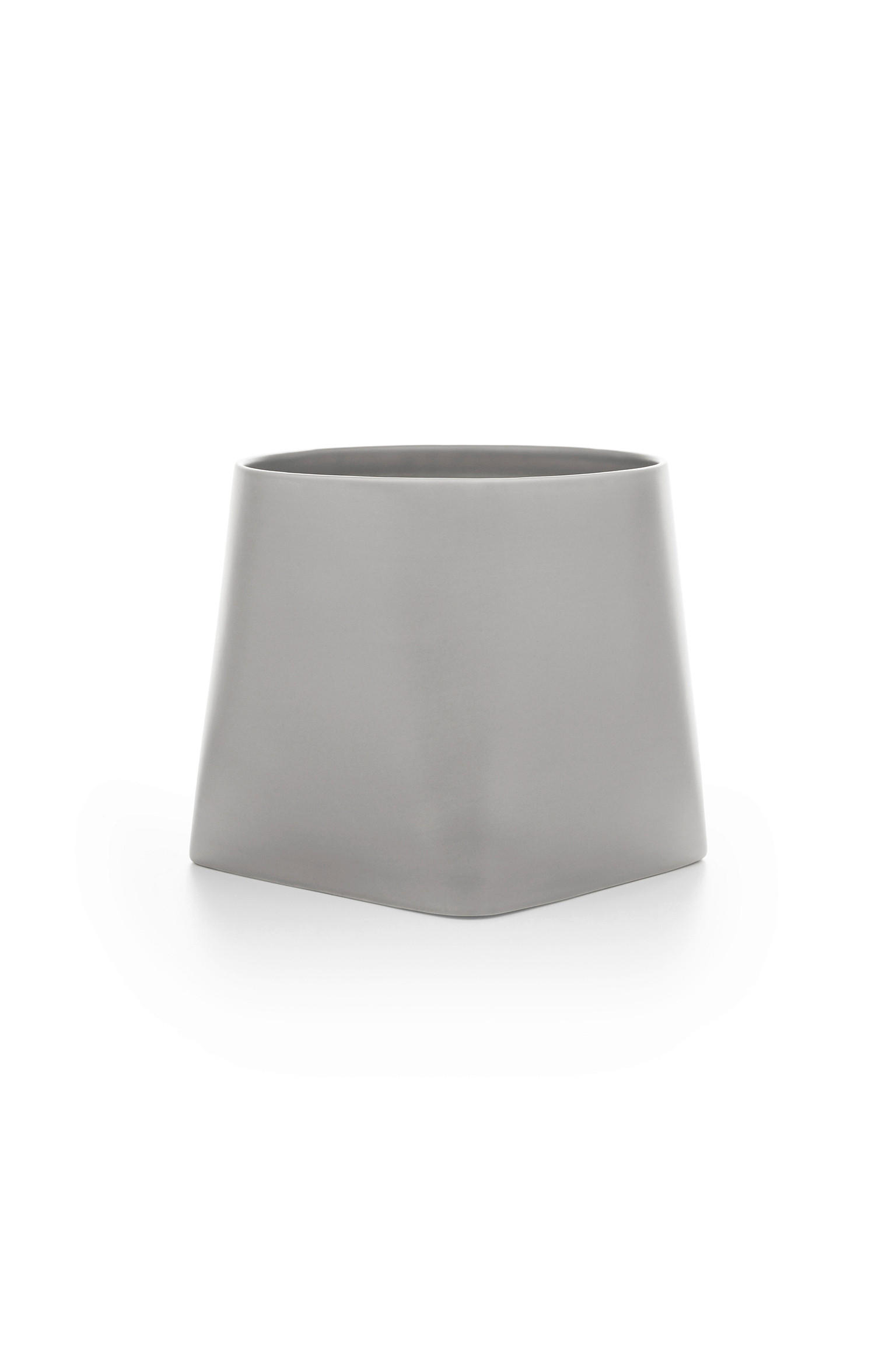 ÜBERTOPF Grau  - Grau, Trend, Keramik (14/16/14cm) - Markslöjd