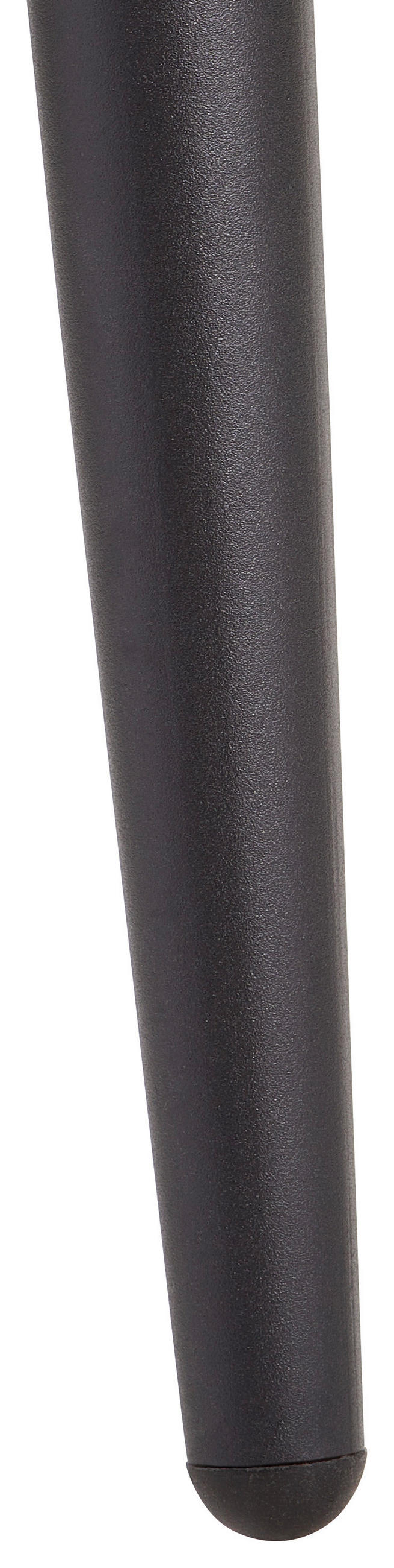 ARMLEHNSTUHL  in Eisen Lederlook, Webstoff  - Schwarz/Braun, MODERN, Holz/Textil (56/88/60cm) - Livetastic