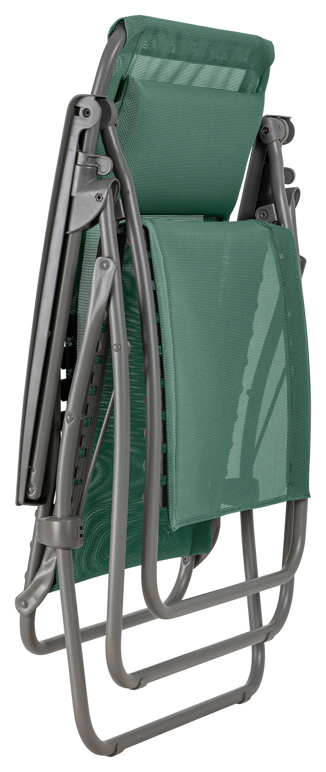 GARTEN-RELAXSESSEL Stahl  - Waldgrün/Anthrazit, Basics, Textil/Metall (67/114/88cm) - Lafuma Mobilier