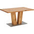 ESSTISCH in Holz, Holzwerkstoff 140/90/76 cm - Edelstahlfarben/Eichefarben, Design, Holz/Holzwerkstoff (140/90/76cm) - Valdera ESSTISCH in Holz, Holzwerkstoff 140/90/76 cm - Edelstahlfarben/Eichefarben, Design, Holz/Holzwerkstoff (140/90/76cm) - Valdera