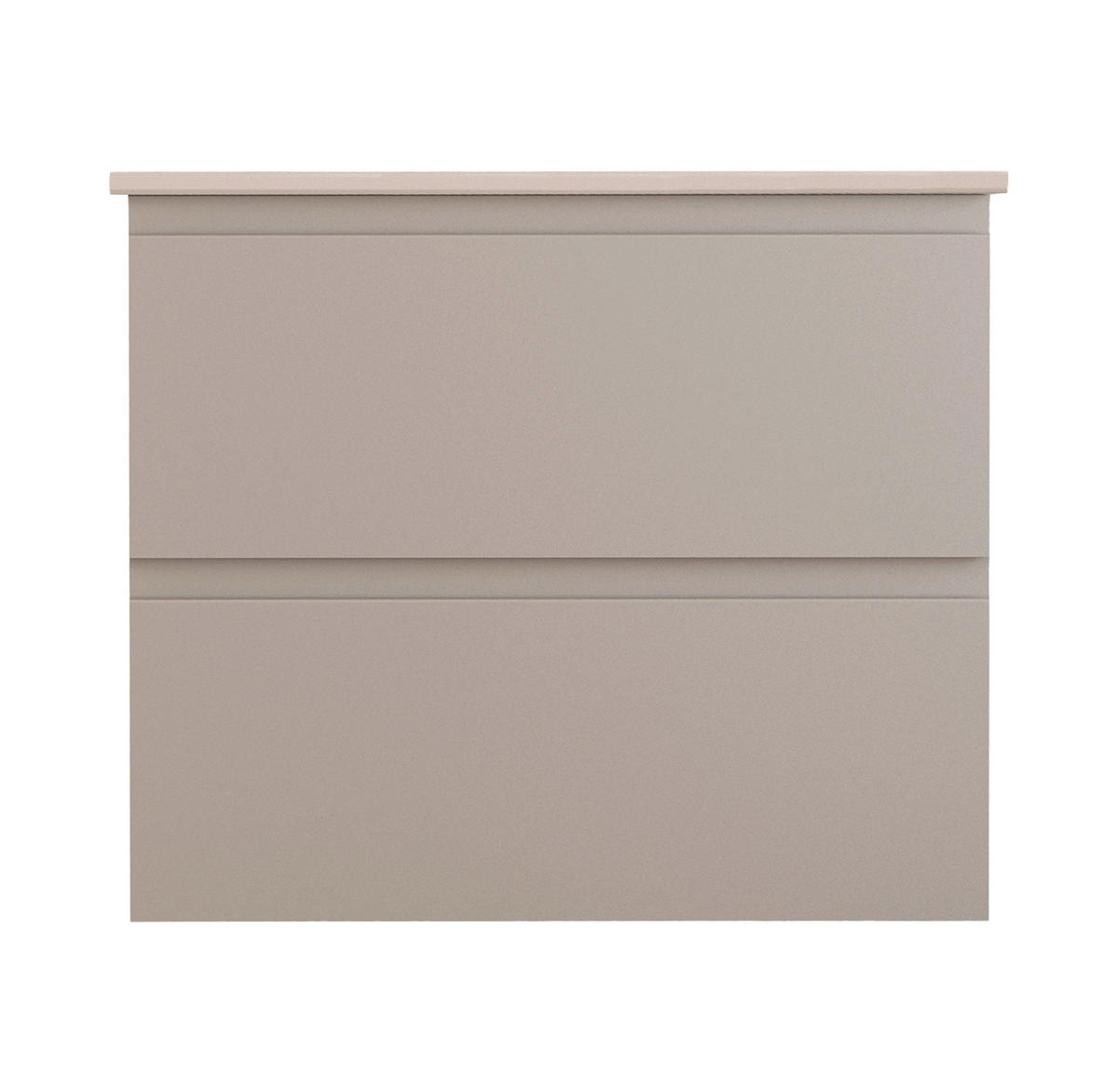 BADEZIMMER 3-teilig  in  - Elfenbein/Dunkelgrau, Trend, Keramik/Holzwerkstoff (80/138/46cm) - Belluti