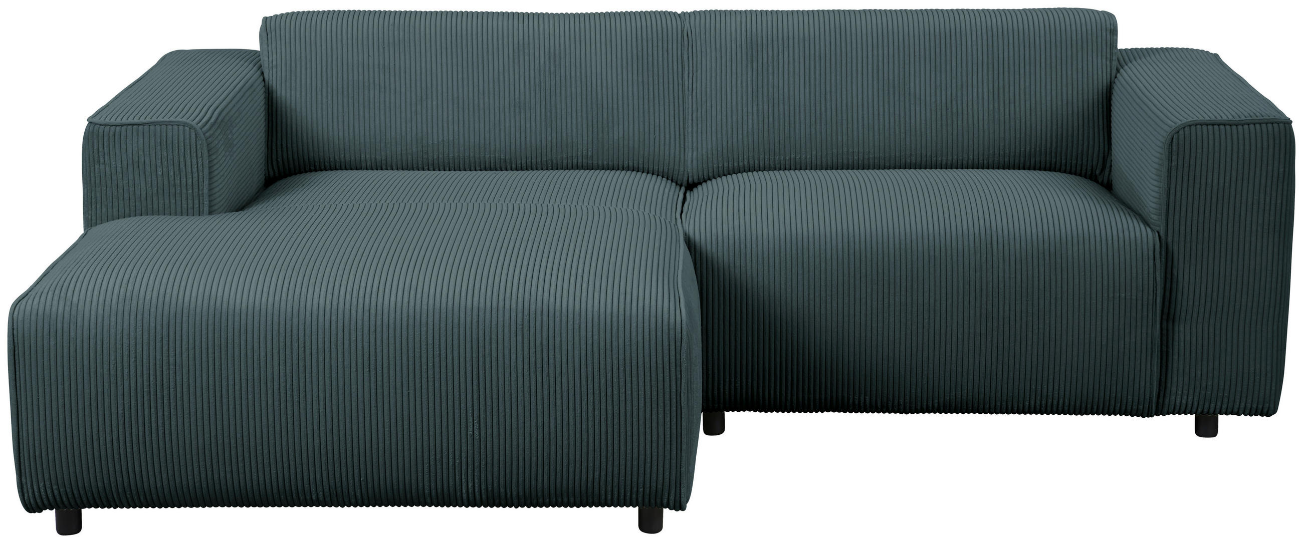 HÖRNSOFFA i manchester blå  - blå/svart, Design, textil/plast (161/234cm) - Livetastic