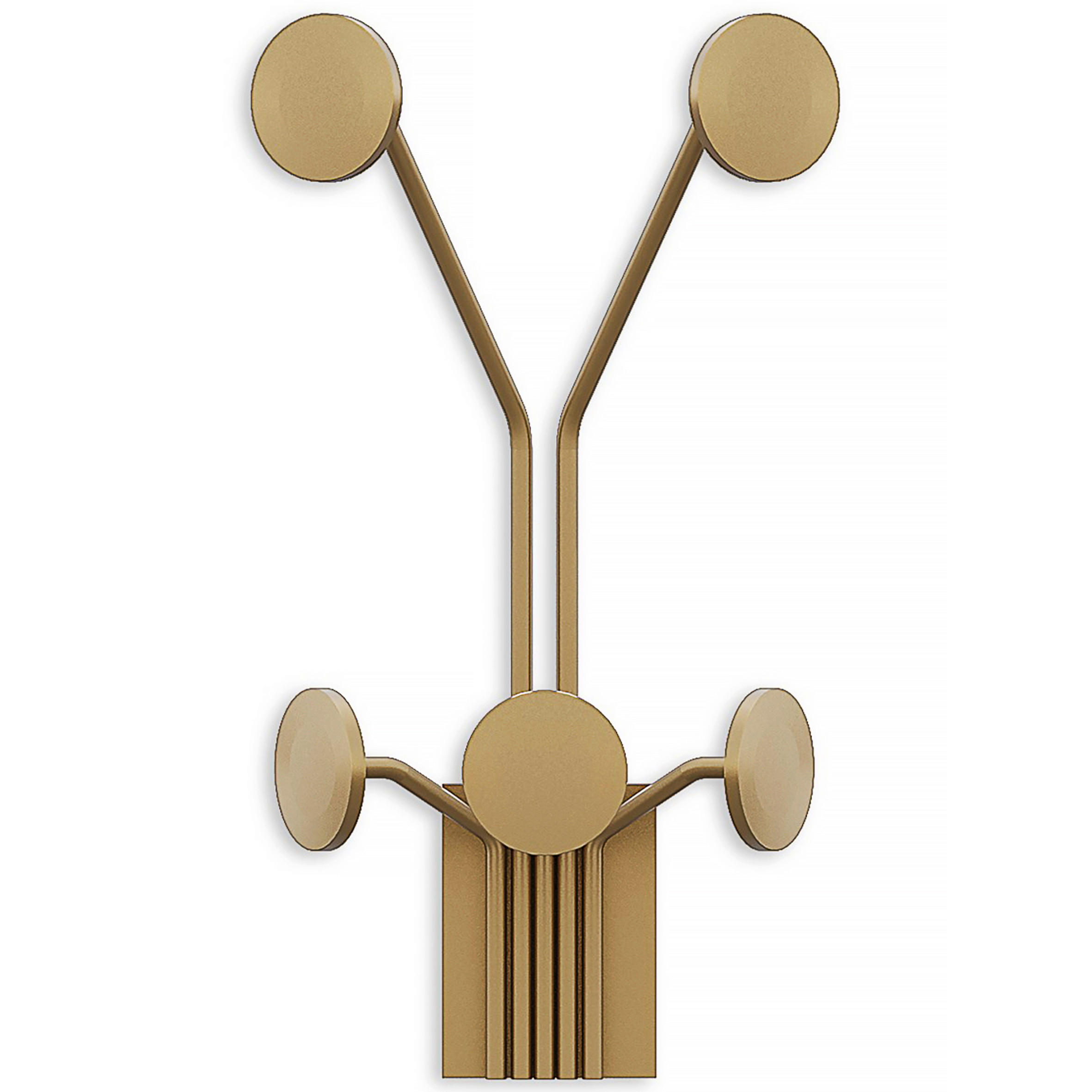 WANDGARDEROBE - Goldfarben, Basics, Metall (24/40cm)