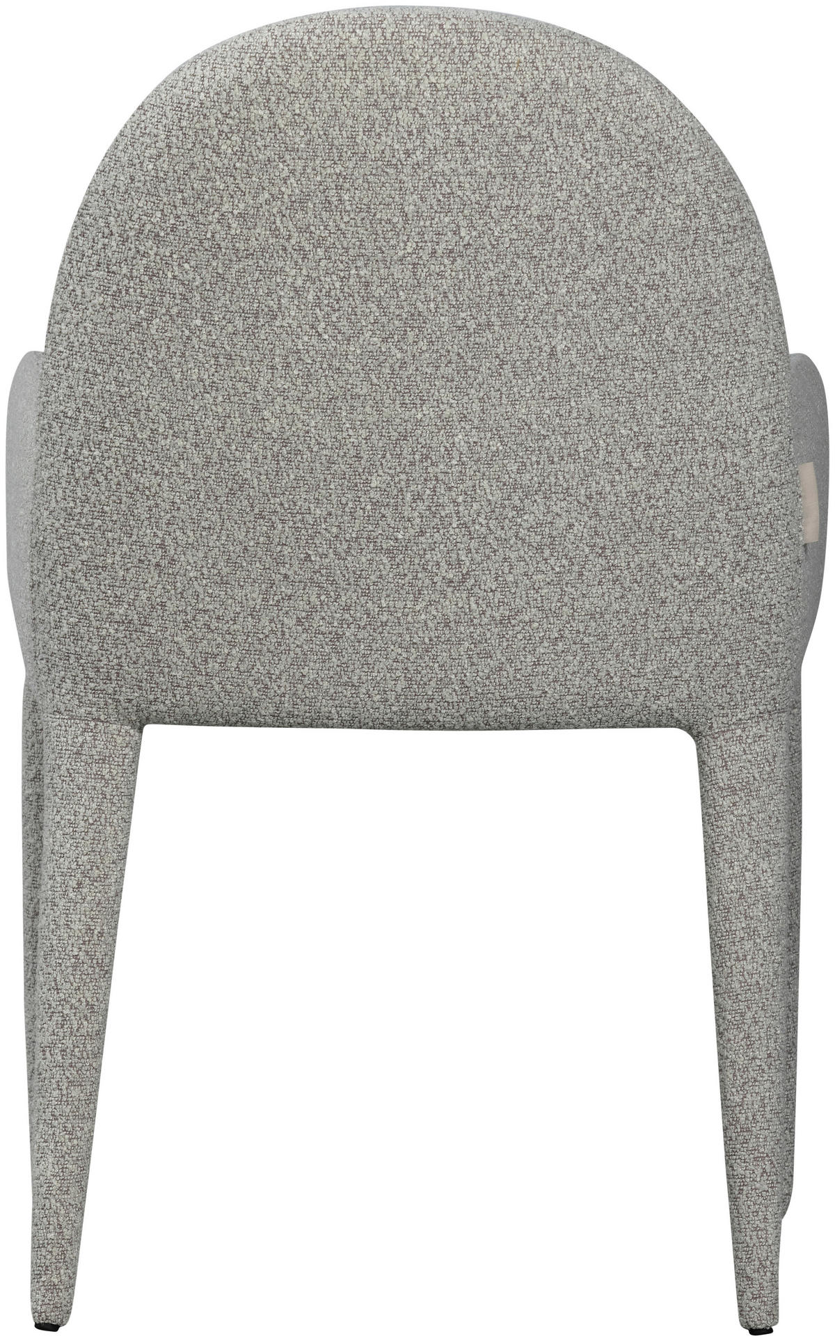 ARMLEHNSTUHL  inklusive Armlehnen Bouclé  - Greige, Design, Textil (54/83/57cm) - Livetastic