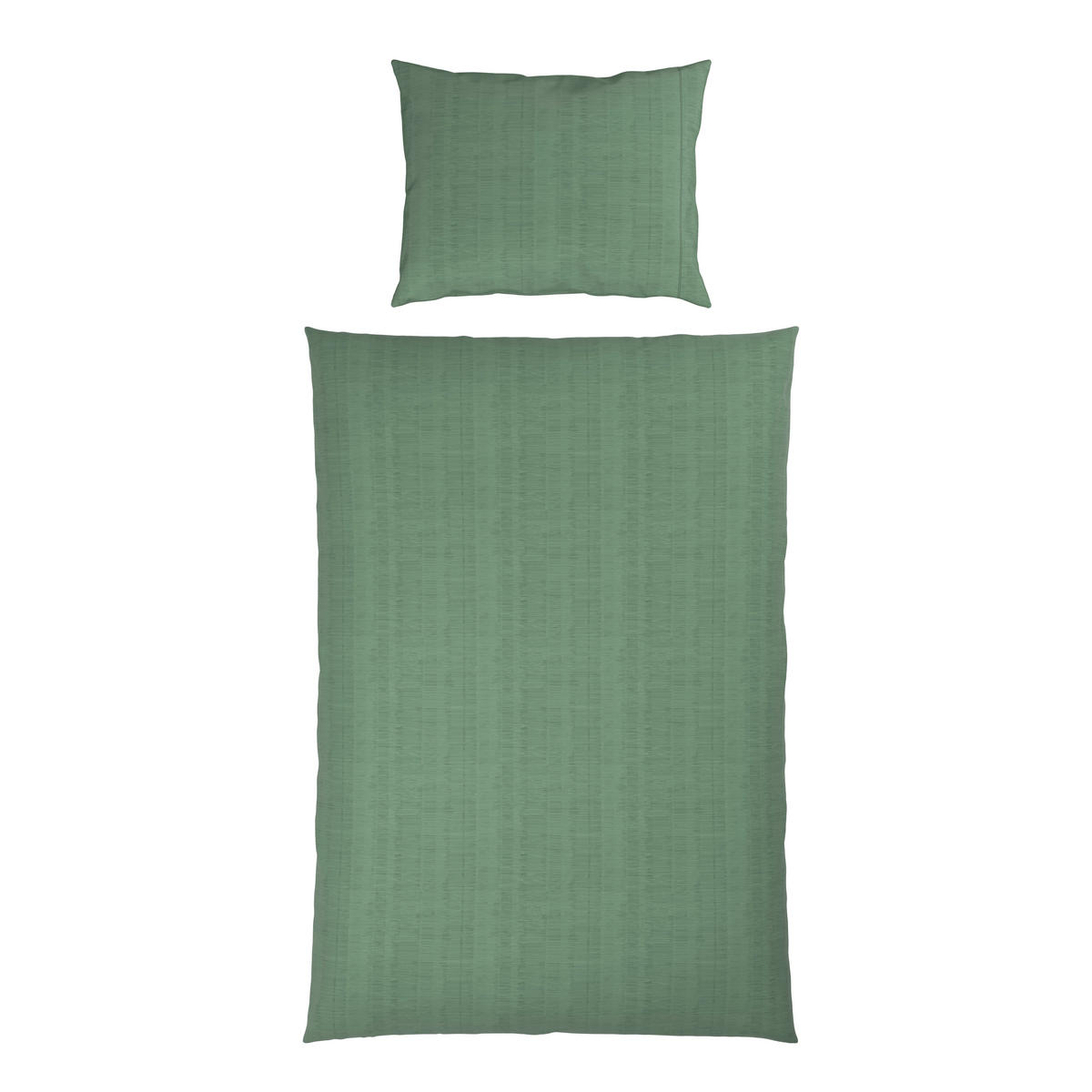 BETTWÄSCHE Mavie Satin 140/200 cm  - Grün, KONVENTIONELL, Textil (140/200cm) - Esposa