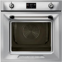 EINBAUBACKOFEN SOP6902S2PX  - Creme, Basics, Glas/Metall (59,7/59,2/54,8cm) - SMEG