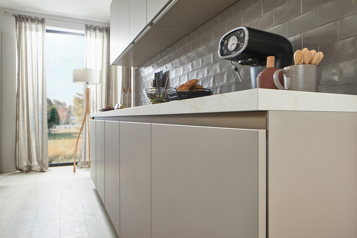 EINBAUKÜCHE   - Cappuccino, Design, Holzwerkstoff - Nolte Küchen