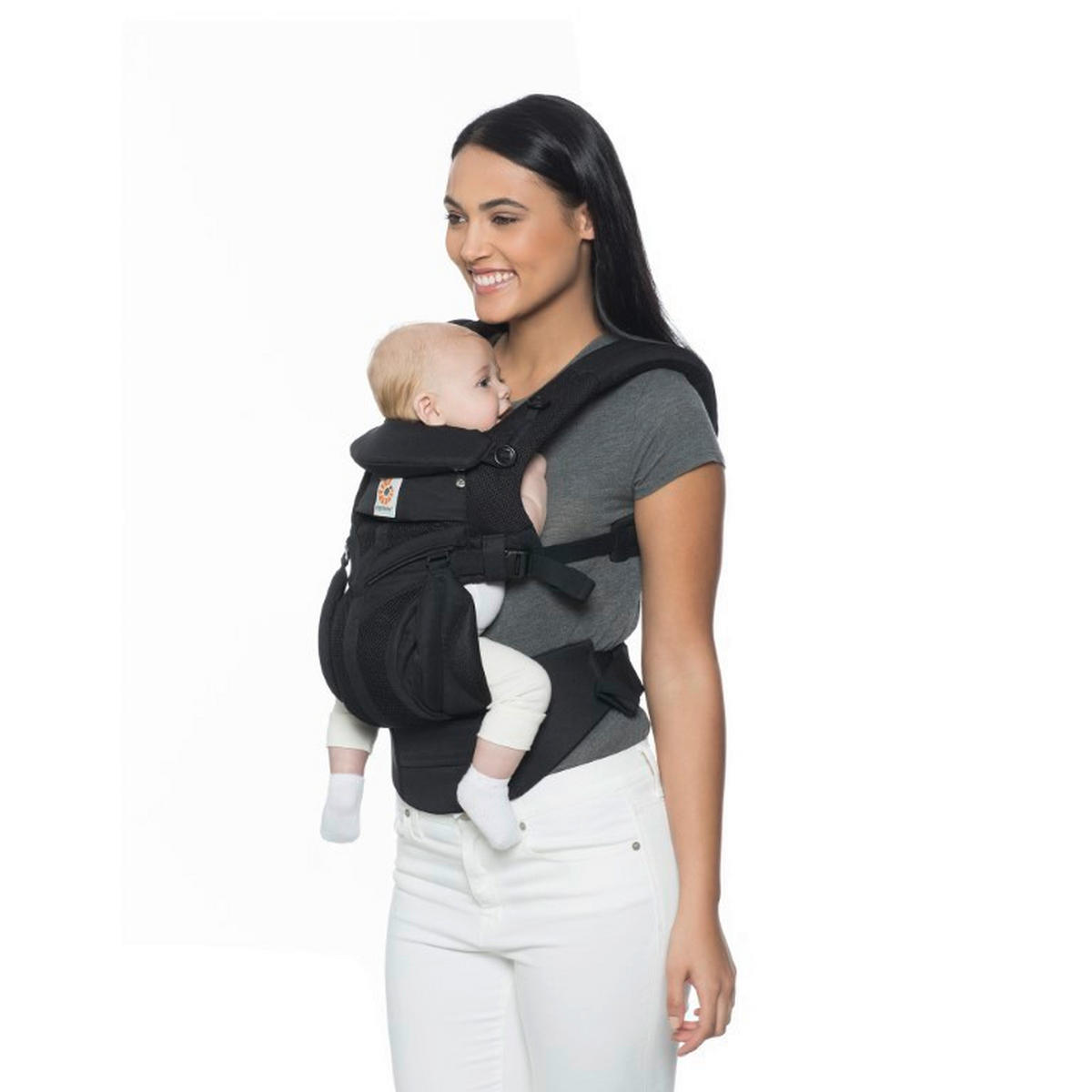 KENGUR NOSILJKA  OMNI 360 COOL AIR  - crna, Osnovno, tekstil (1,00kg) - Ergo Baby