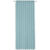 FERTIGVORHANG transparent  - Türkis, Basics, Textil (140/245cm) - Boxxx