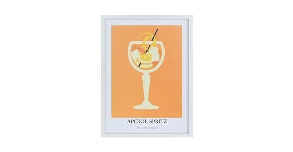 FOTORAHMEN 30/40 cm  - Weiß, Design, Holzwerkstoff/Kunststoff (30/40cm) - Ambia Home