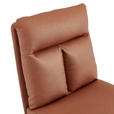 STUHL - Cognac/Schwarz, Design, Textil/Metall (51,5/89,5/65cm) - Novel