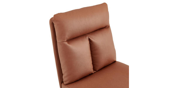 STUHL - Cognac/Schwarz, Design, Textil/Metall (51,5/89,5/65cm) - Novel