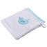 BABYWASCHHANDSCHUH - Türkis/Weiß, Basics, Textil (20/16cm) - My Baby Lou BABYWASCHHANDSCHUH - Türkis/Weiß, Basics, Textil (20/16cm) - My Baby Lou